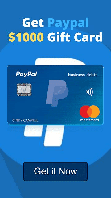 Tap to unlock your free PayPal gift card